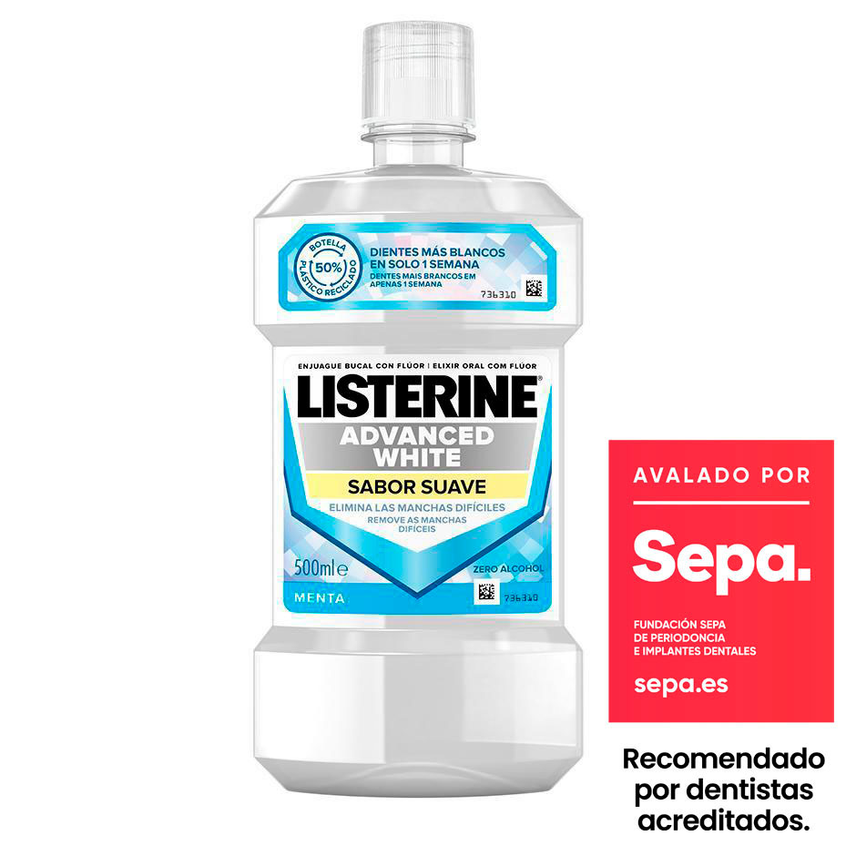 LISTERINE ADVANCES WHITE