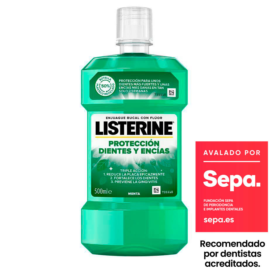 O Nube Miseria Enjuague Bucal Protección Dientes y Encías I LISTERINE®