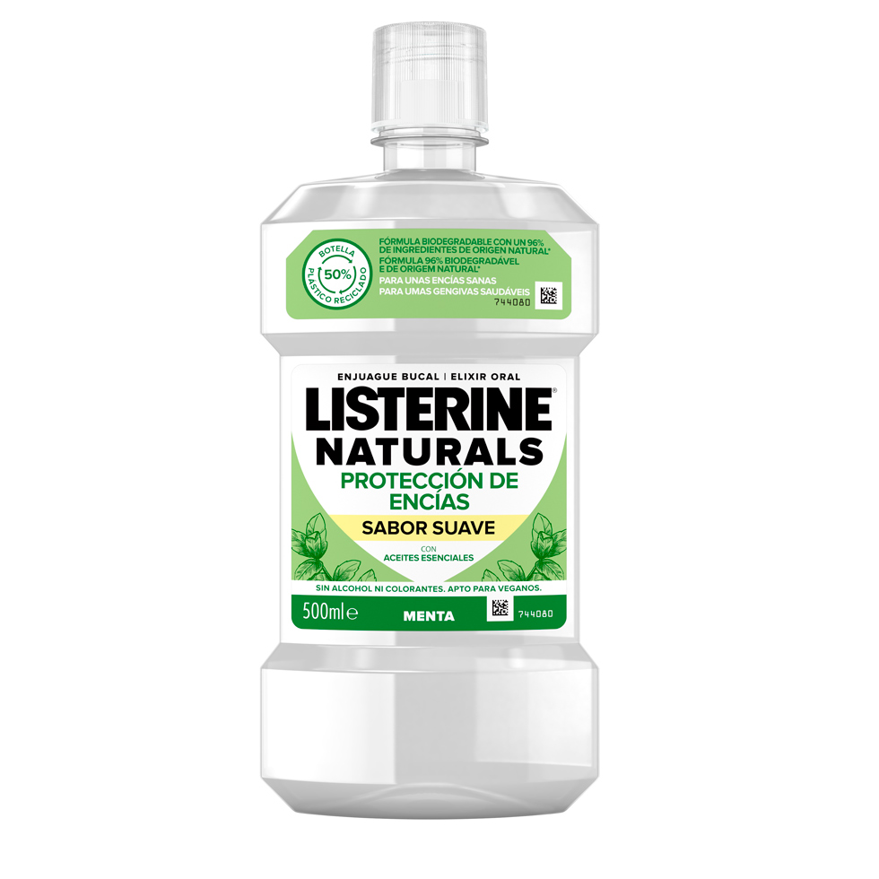 LISTERINE® Naturals Protección de Encías Sabor Suave
